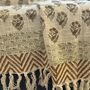 Block Print Indian Cotton Sofa Throw, thumbnail 2 of 12