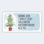 Personalised Christmas A4 Sheet Labels 32x63mm, thumbnail 4 of 4
