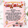 Groovy Personalised Easter Bunny Letter, thumbnail 1 of 6
