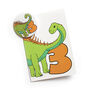 Number Three Dinosaur Card And Badge Set, thumbnail 1 of 5