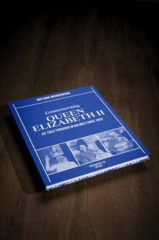 Queen Elizabeth Personalised Deluxe Royal Pictorial Book, 9 of 9