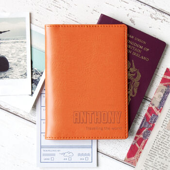 Personalised Adventure Passport Cover, 3 of 11