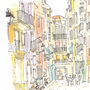 The Streets Of Barcelona Print, thumbnail 2 of 5