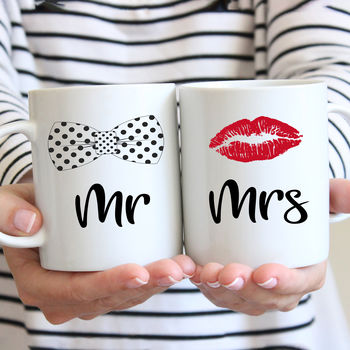 Mr And Mrs Personalised Wedding Mugs, 3 of 3