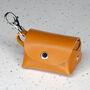 Personalised Leather Dog Poop Bag Holder, thumbnail 9 of 11