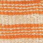 Orange Stripe And Natural Storage Baskets, thumbnail 5 of 8