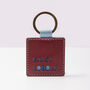 'Exist Loudly' Laser Cut Leather Keyring, thumbnail 1 of 3