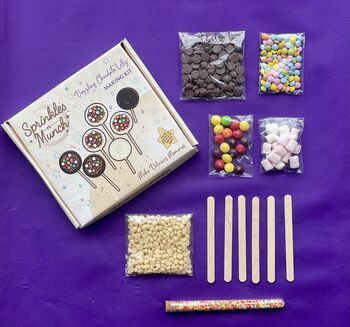 Dazzling Chocolate Lolly Making Kit, 8 of 11