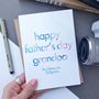 Father's Day Card For Grandpa | Personalised, thumbnail 1 of 4