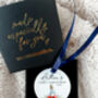 Baby Boy's First Christmas Personalised Ceramic Bauble, thumbnail 5 of 8