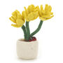 Daffodil Pot Handmade Fair Trade, thumbnail 1 of 2