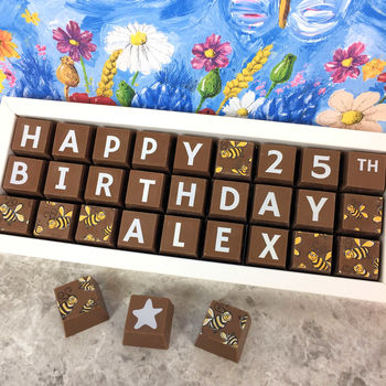 Personalised Birthday Chocolate Gift Box, 5 of 6