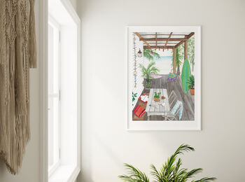 Surf Shack Limited Edition Art Print, 2 of 2