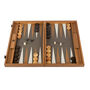 Manopoulos Snake Tote 19'x12' Backgammon Set, thumbnail 2 of 12