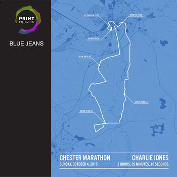 Personalised Chester Marathon Poster, 4 of 12