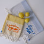 Personalised Pure Natural Cotton Tea Towel, thumbnail 4 of 10