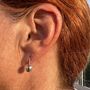 Classic Ball Drop Earrings In Sterling Silver, thumbnail 2 of 7