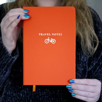 Personalised Travel Notes Notebook, 3 of 12