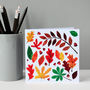 Autumn Leaves Greetings Card, thumbnail 3 of 8