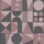 Take Shape Wallpaper Rose + Blush + Grey, thumbnail 1 of 4