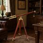 Nautical Telescope With Wooden Tripod, thumbnail 3 of 10