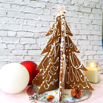 Large Gingerbread Cookie Christmas Tree, 3 of 10