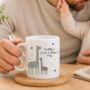 Personalised First Father's Day Giraffe Mug, thumbnail 1 of 4