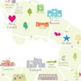Personalised Warwickshire Map: Add Favourite Places, thumbnail 2 of 3