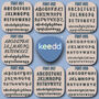 Personalise Steel Blue Knitted Blanket With Bow, thumbnail 4 of 9