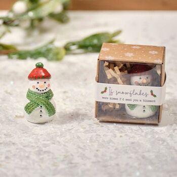 Christmas Tiny Snowman Keepsake, 3 of 4