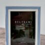 Beltrami Blue And White Border Photo Frame, thumbnail 2 of 3