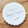 Personalised Engraved Baby Shower Cupcake Debosser, thumbnail 2 of 4