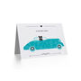 Congratulations Happy Couple Bride Groom Motor Car Wedding Card, thumbnail 2 of 4