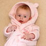 Personalised Baby Dressing Gown Gift For Little Girl, thumbnail 5 of 11