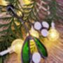 Glass Mistletoe Christmas Ornaments Gifts, thumbnail 1 of 4