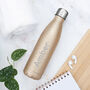 Personalised Glitter Insulated Water Bottle, thumbnail 4 of 12