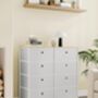 Chest Of Drawers Storage Unit Easy Pull Fabric Drawers, thumbnail 2 of 12