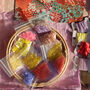 Make A Coral Inspired 3D Beaded Hoop Kit, Lilac, thumbnail 8 of 9