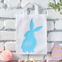 Rabbit Silhouette Easter Egg Hunt Bag, thumbnail 4 of 8