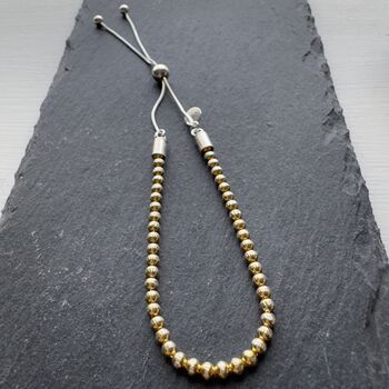 Ball Bracelet In Silver, Rose Gold Or Gold Plated, 4 of 8