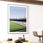 Welford Road Leicester Tigers Rugby Poster, thumbnail 4 of 8