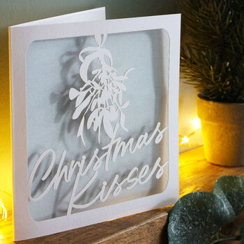 Mistletoe Christmas Card, 2 of 4