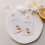 Wedding Place Card With Lemons, thumbnail 2 of 4