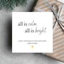 Personalised First Christmas In Your New Home Greeting Card, thumbnail 1 of 2