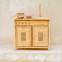 Handmade Rattan Play Kitchen | Haven By Collectiviste, thumbnail 1 of 5