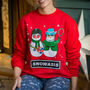 Funny Oasis Christmas Jumper, thumbnail 7 of 9