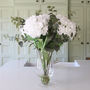 Luxury Artificial White Hydrangea Vase Arrangement, thumbnail 1 of 5
