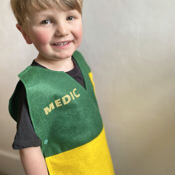 Personalised Role Play Medic Ambulance Worker Costume, 4 of 10
