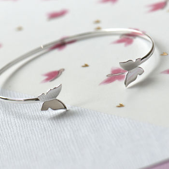 Butterfly Bangle Sterling Silver, 8 of 12