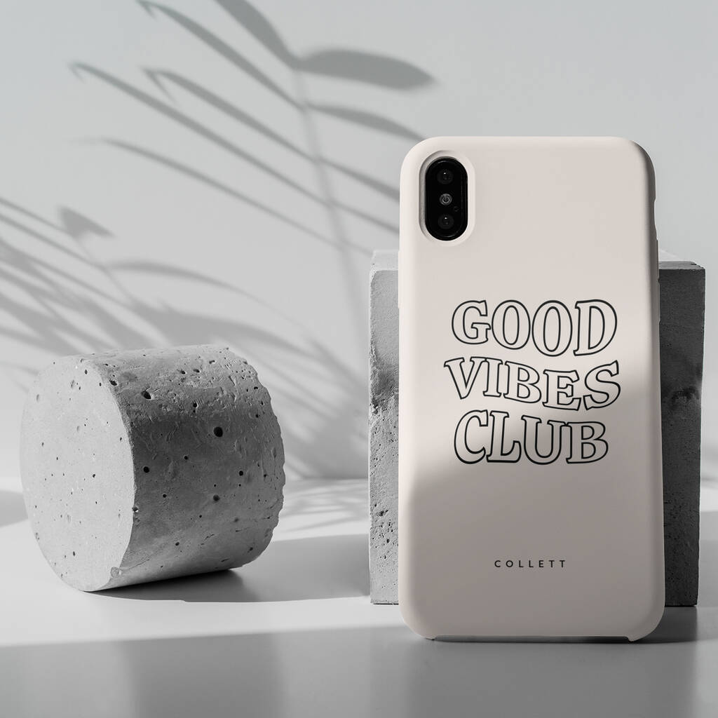 Good Vibes Club Phone Case, 1 of 5